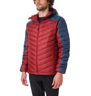 Men's Horizon Explorer&trade; Hooded Jacket Horizon Explorer&trade; Hooded Jacket | 821 | L, Red Jasper, Dark Mountain, front
