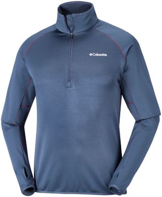 Mount Powder&trade; Half Zip Fleece Mount Powder&trade; Half Zip Fleece | 611 | L, Dark Mountain, front