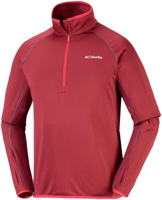 Mount Powder&trade; Half Zip Fleece Mount Powder&trade; Half Zip Fleece | 611 | L, Red Element, front