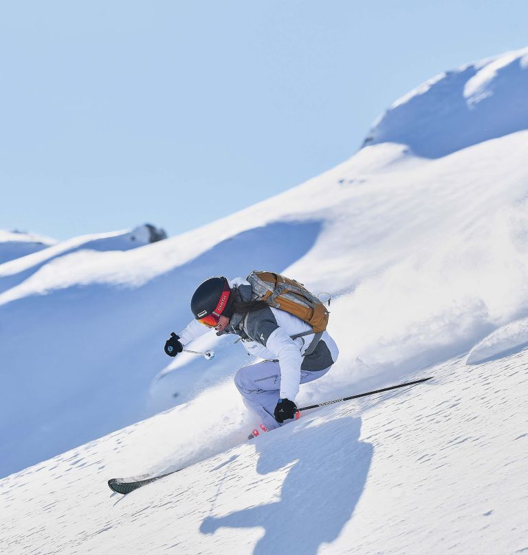Thumbnail: Powder Keg II Skijacke für Frauen, Color: White, Cirrus Grey, image 15