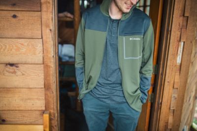 columbia tech trail hybrid hoodie