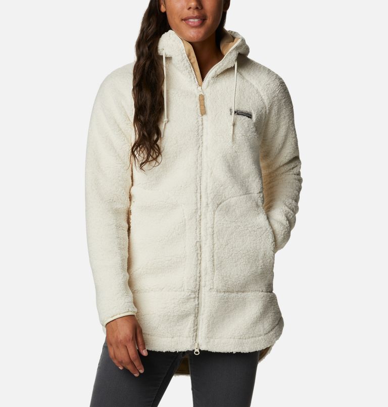 Sherpa jacket with hood no zipper sale