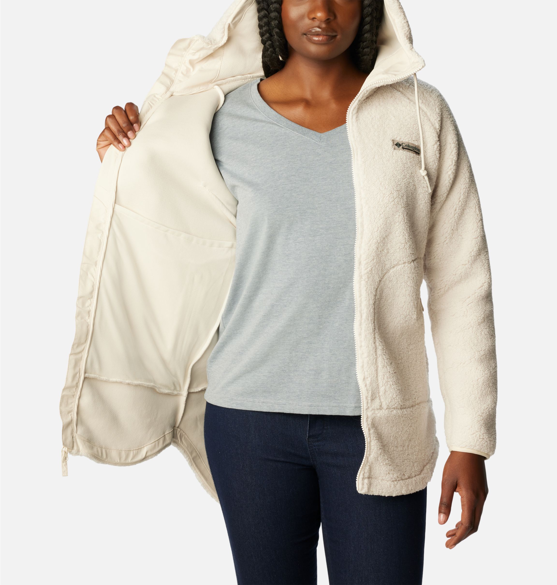 Women's csc sherpa jacket sale