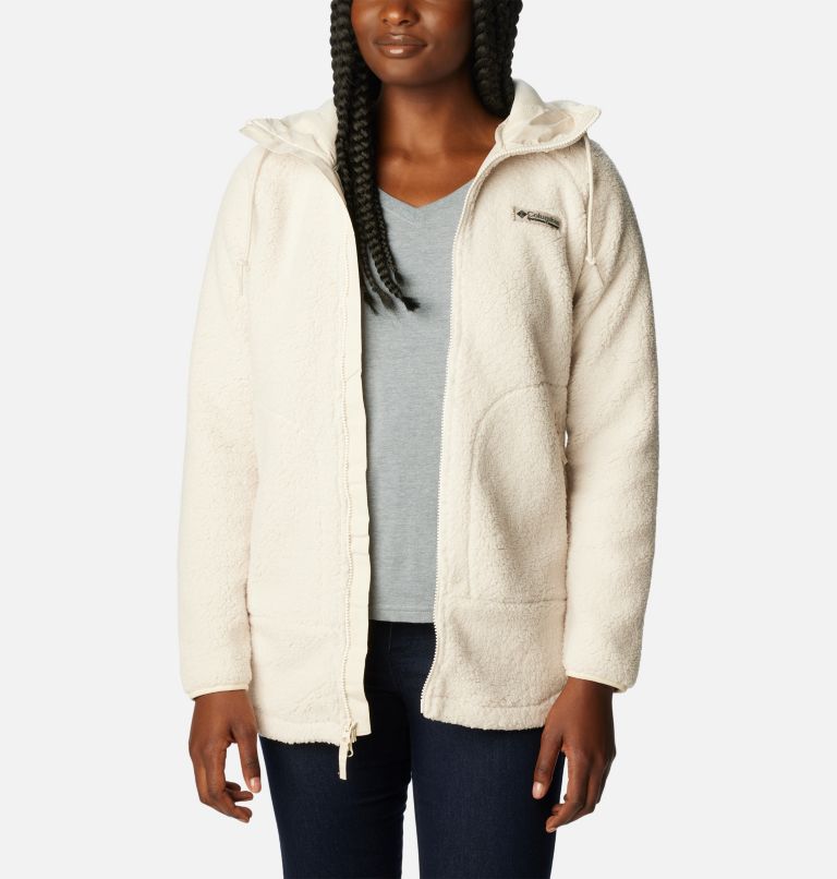 Winter Jacket for Women Long Sleeve Mid-Length Sherpa Jackets