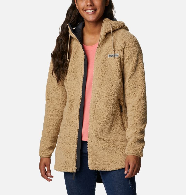 Women's CSC Sherpa Jacket, Color: Beach, image 6