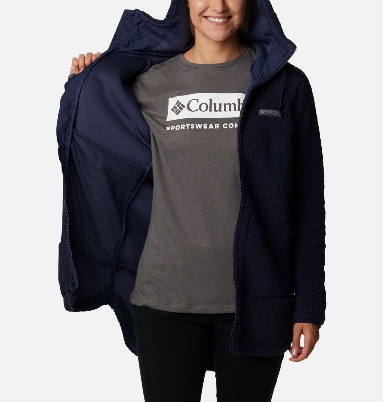 Thumbnail: Women's CSC Sherpa Jacket, Color: Dark Nocturnal, image 5