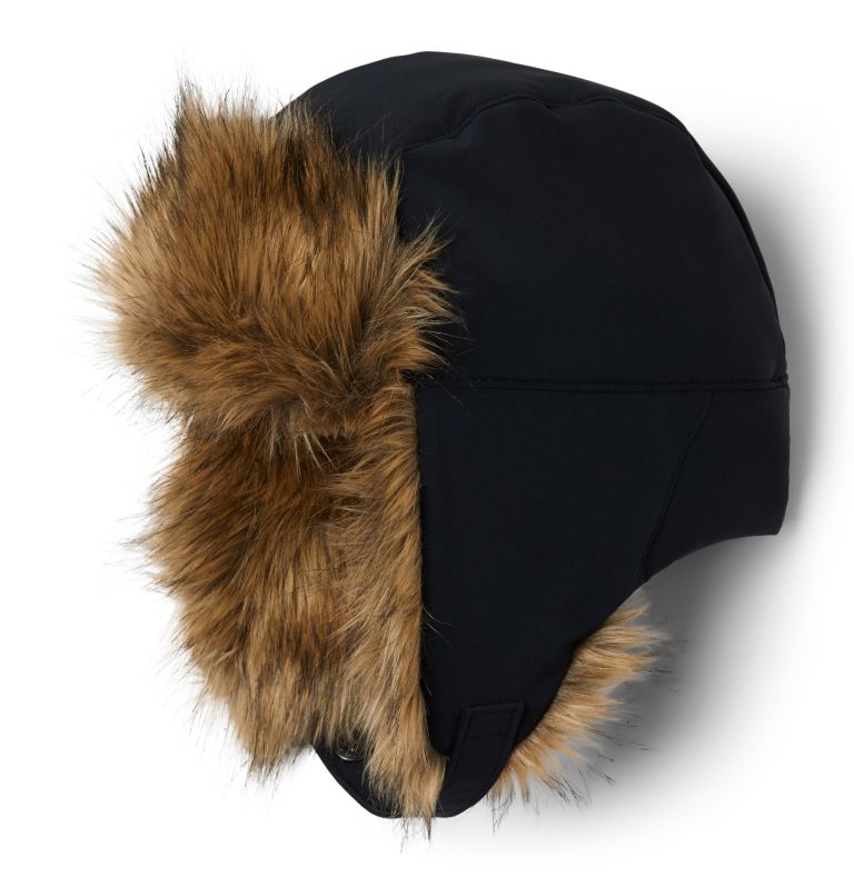 Winter Challenger Trapper Hat, Color: Black, Brown, image 1