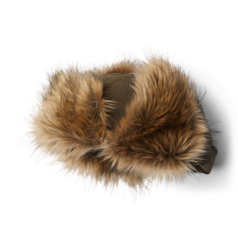 Thumbnail: Winter Challenger Trapper Hat, Color: Olive Green, Brown, image 2