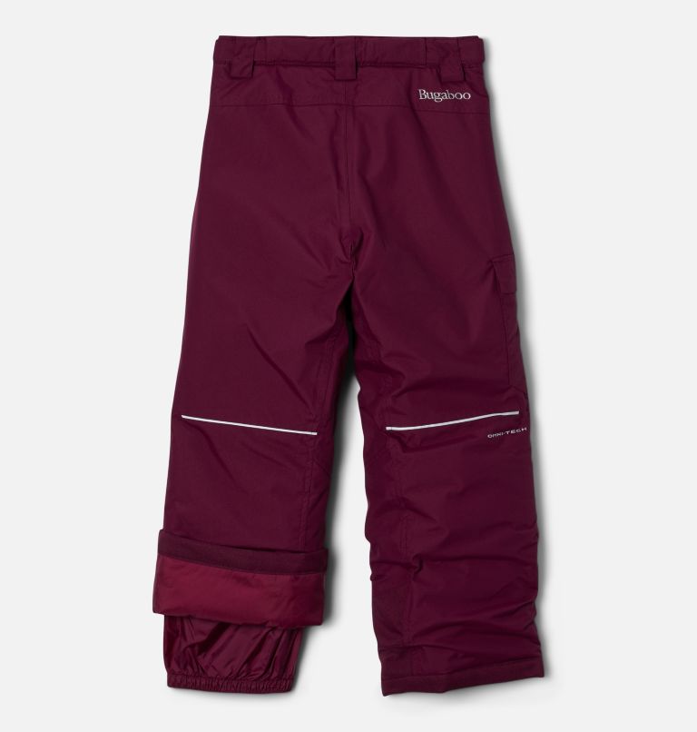 Kids' Bugaboo II Insulated Ski Pants, Color: Marionberry, image 2