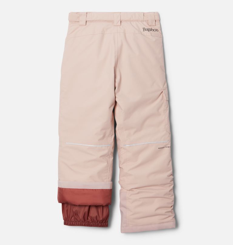 Kids' Bugaboo II Insulated Ski Pants, Color: Dusty Pink, image 2