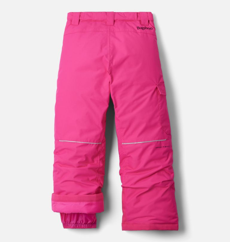 Kids' Bugaboo II Insulated Ski Pants, Color: Fuchsia Fizz, image 2