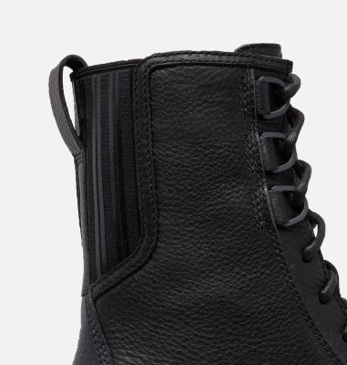 sorel phoenix waterproof leather combat boots