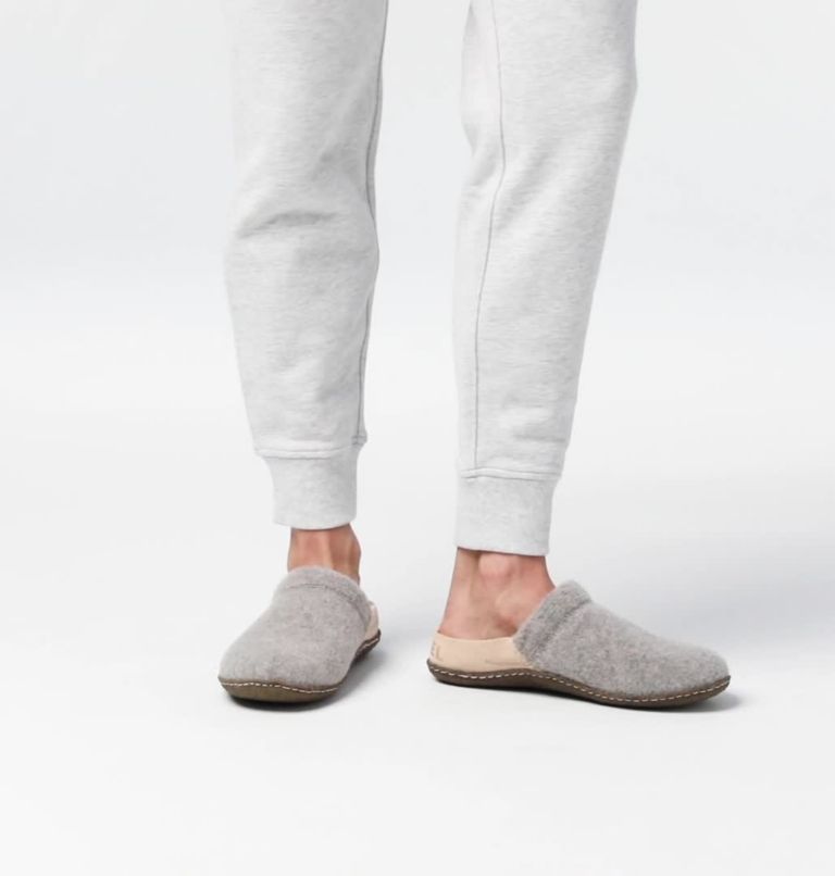 NAKISKA SCUFF | 257 | 5, Color: Natural Tan