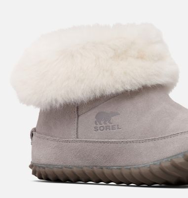 sorel out n about suede & faux fur boots