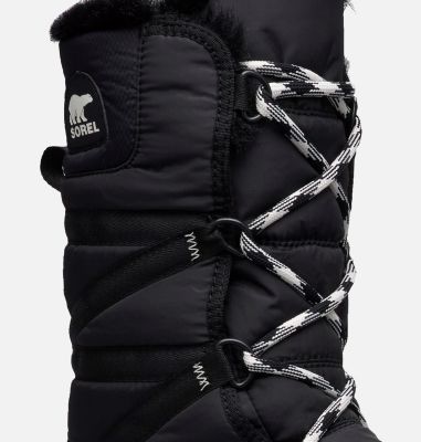 sorel women's whitney tall lace snow boot