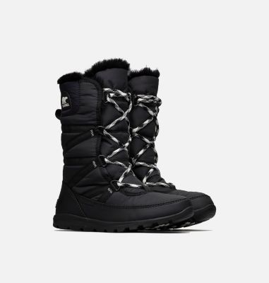 sorel women's whitney tall lace snow boot