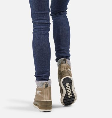 Women's Sorel&trade; Explorer Carnival Boot SOREL&trade; EXPLORER CARNIVAL | 371 | 11, Khaki II, video