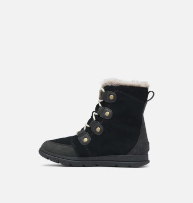 sorel snow boots black
