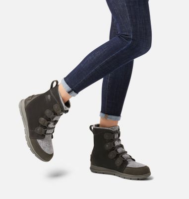 sorel explorer joan suede boots