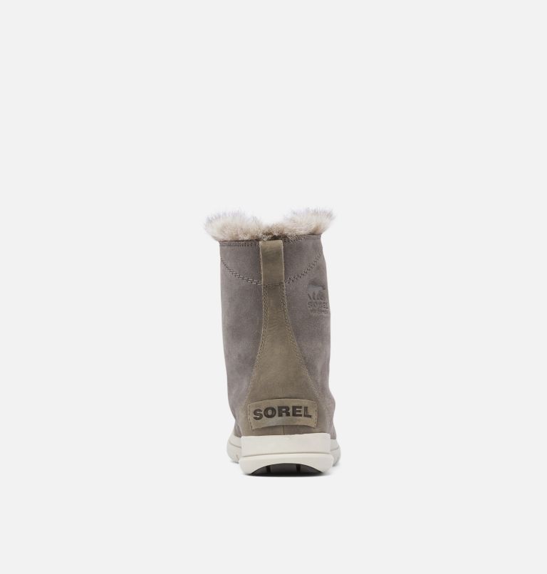 Women's Sorel Explorer Joan Boot, Color: Quarry, Black, image 3