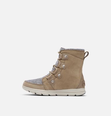sorel explorer joan snow boots grey