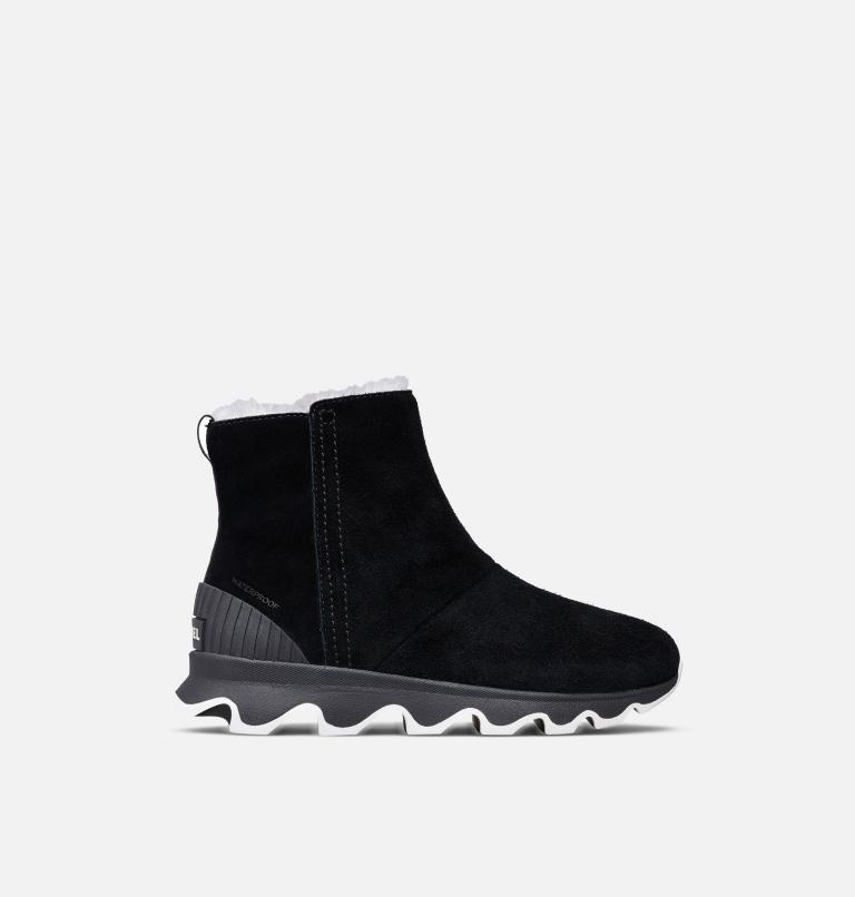 Thumbnail: Women's Kinetic Short Sneaker Boot, Color: Black, Sea Salt, image 1