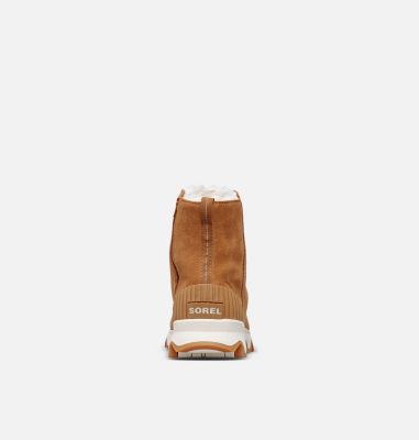 sorel short boots with fur