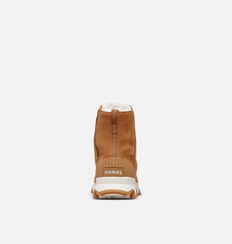 Women's Kinetic Short Sneaker Boot, Color: Camel Brown, Natural, image 3