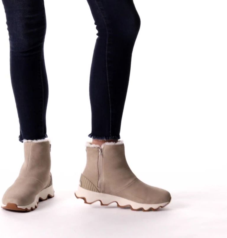 Thumbnail: Scarponcini stile sneaker Kinetic Short da donna, Color: Sandy Tan, Gum 2, image 2
