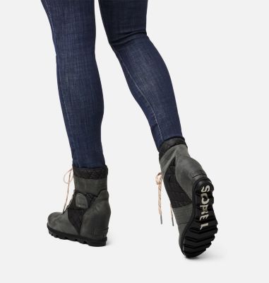 lace up knee high womens boots