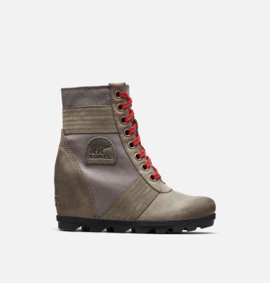 womens wedge waterproof boots