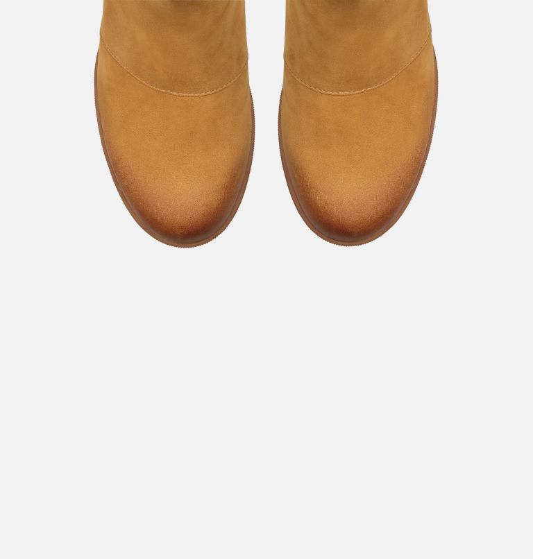 Women's Joan of Arctic Wedge Chelsea Boot, Color: Camel Brown, image 4