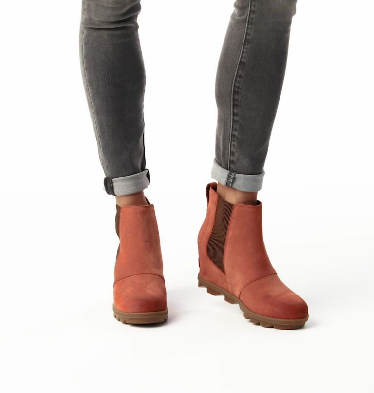 women's joan of arctic wedge ii waterproof chelsea booties