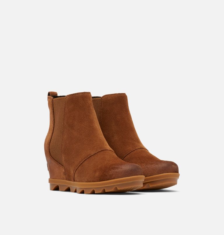 JOAN OF ARCTIC WEDGE II CHELSEA | 242 | 7, Color: Velvet Tan, Gum, image 2