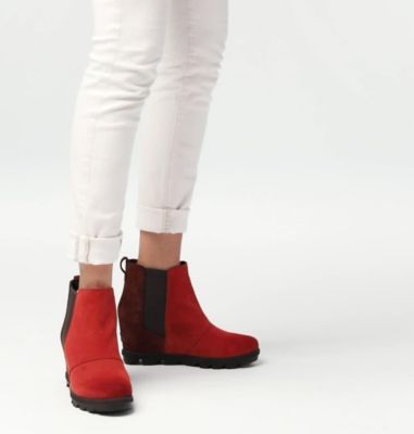 Sorel wedge hot sale ankle boots