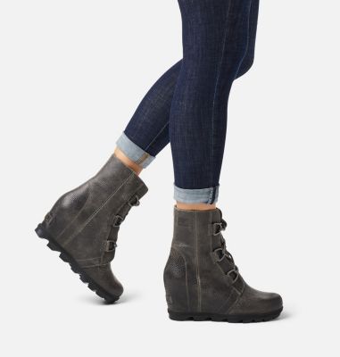 sorel pdx wedge black