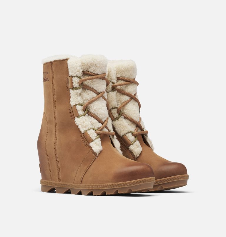 Sorel boots women shearling trim boot online