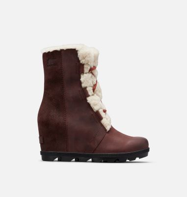 sorel women's joan of arctic wedge ii shearling boot