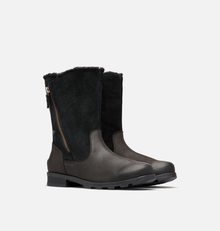 Sorel emelie sales foldover black