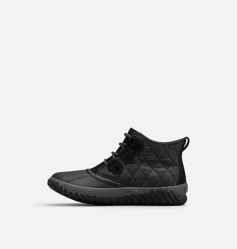 Women's Out ’N About Plus Boot, Color: Black, Quilted, image 4