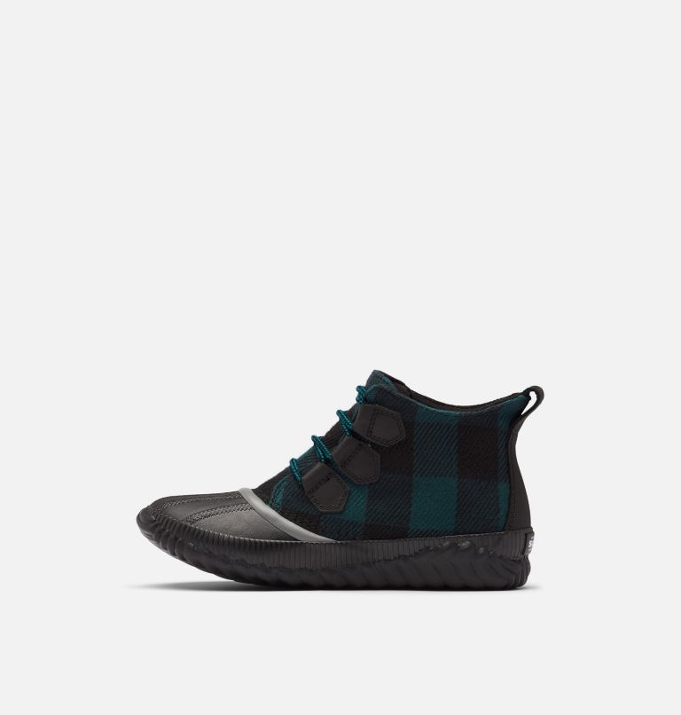 Women's Out ’N About Plus Boot, Color: Black, Plaid, image 4