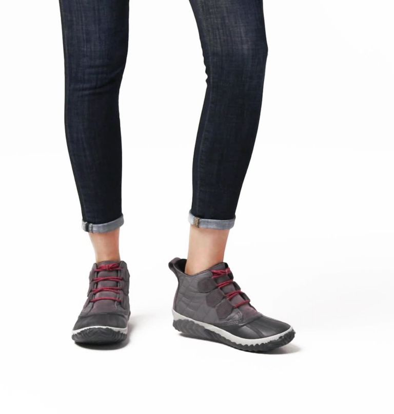 Women's Out ’N About Plus Boot, Color: Quarry, Quilted