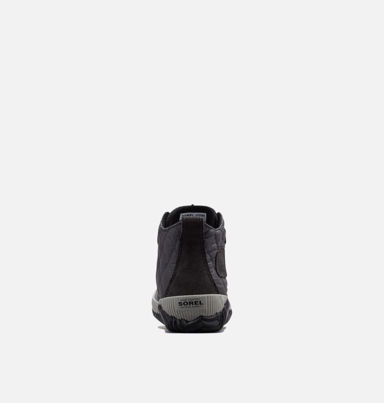 Women's Out ’N About Plus Boot, Color: Dark Grey, Black Quilted, image 3