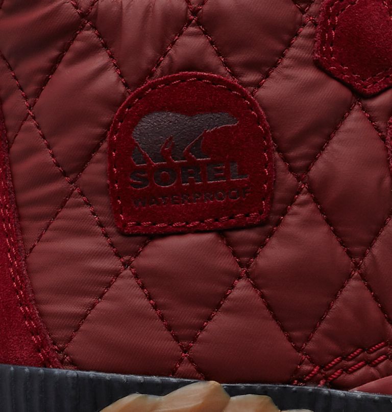 Women's Out ’N About Plus Boot, Color: Red Element, Quilted, image 6