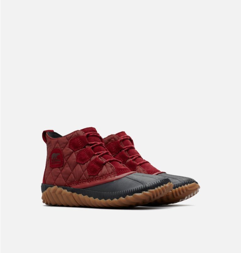Women's Out ’N About Plus Boot, Color: Red Element, Quilted, image 2