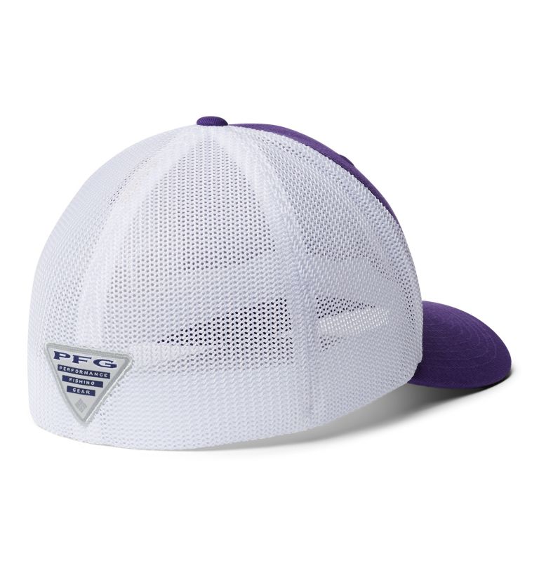 PFG Mesh Ball Cap - LSU, Color: LSU - Vivid Purple, image 2