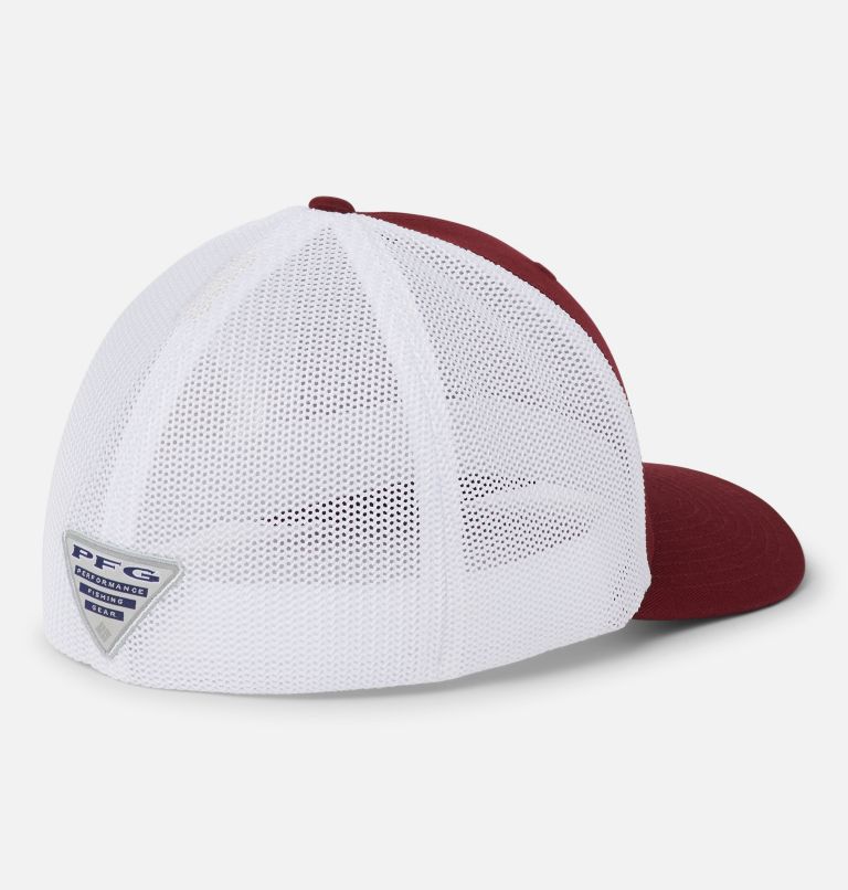 PFG Mesh Ball Cap - Florida State, Color: FSU - Cabernet, image 2