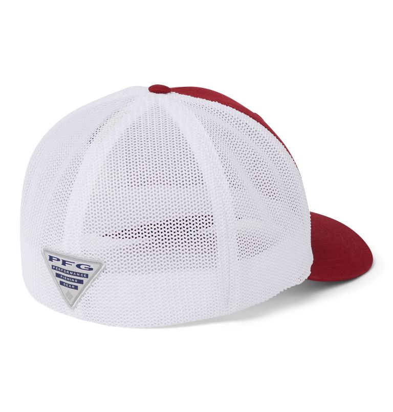 Columbia Red Georgia Bulldogs Collegiate Pfg Flex Hat Red,White