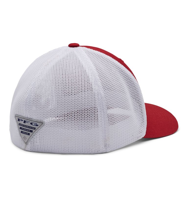 PFG Mesh Ball Cap - Alabama, Color: ALA - Red Velvet, image 2