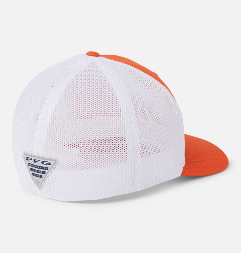 PFG Mesh Ball Cap - Clemson, Color: CLE - Spark Orange